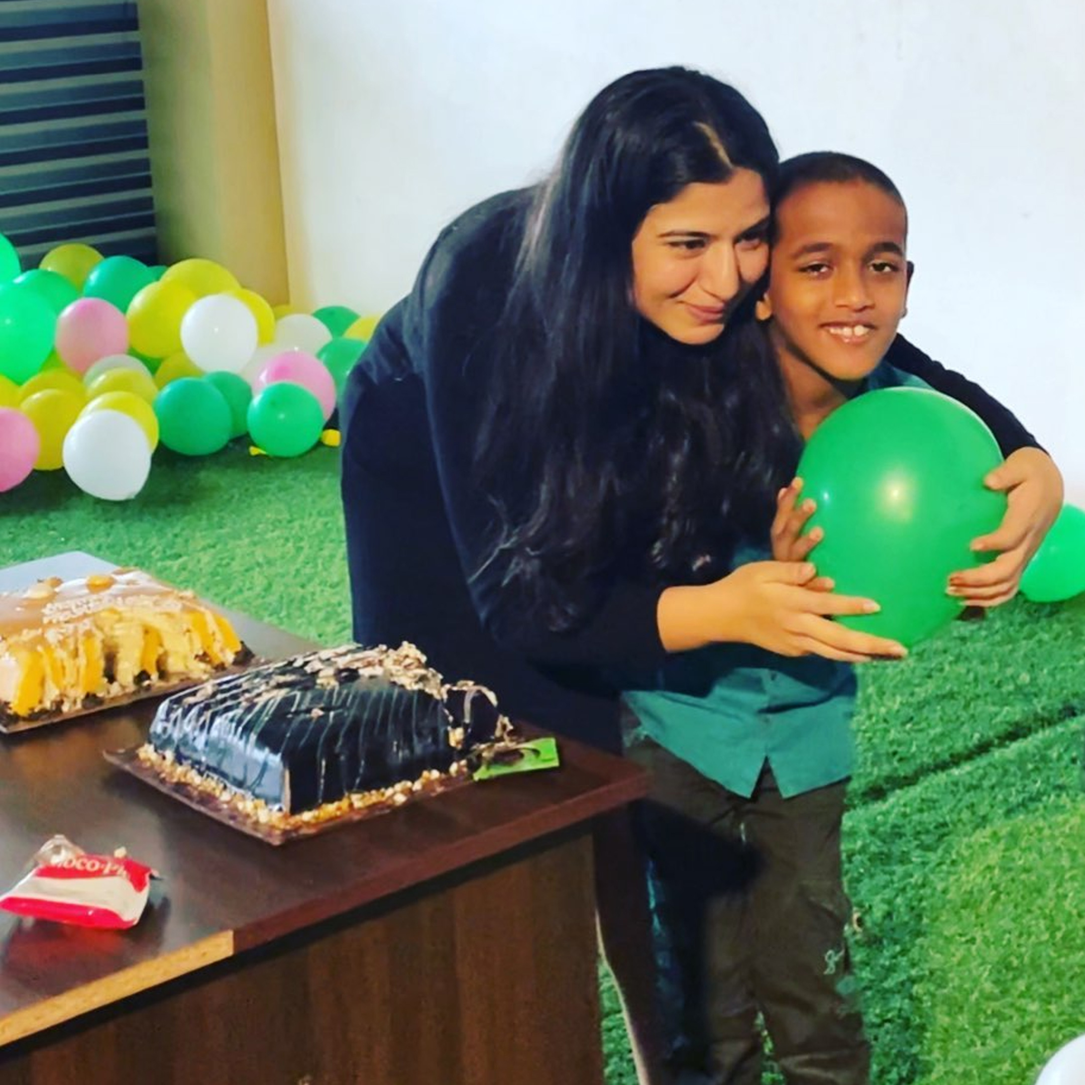 Birthday Celebration with Special kids